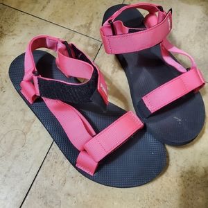 Pink Strap Sandals